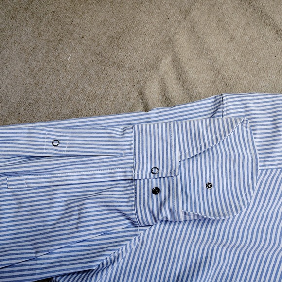 Coolibar Womens XXL Amara Smart Shirt UPF 50 Sun Protection Button Up Striped - Picture 2 of 9